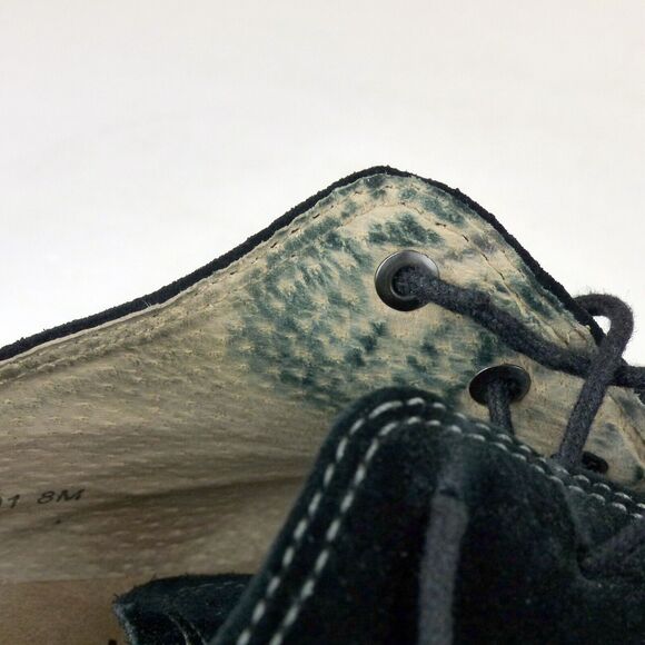 John Varvatos Star USA Suede Oxford Dress Shoes Mens 8M Black Lace Up Preppy - Picture 12 of 12